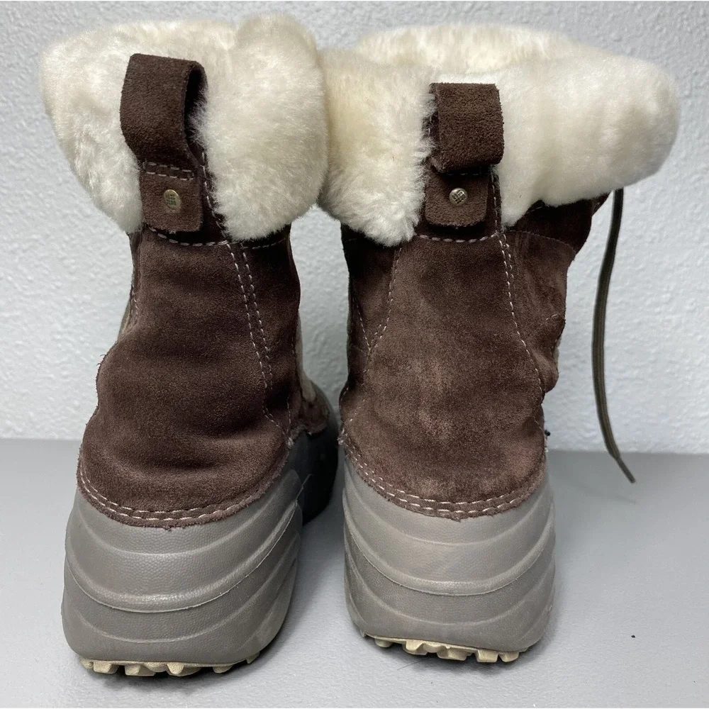 Columbia Sierra Summette Sherpa Women's Size 7 Boots Thermolite